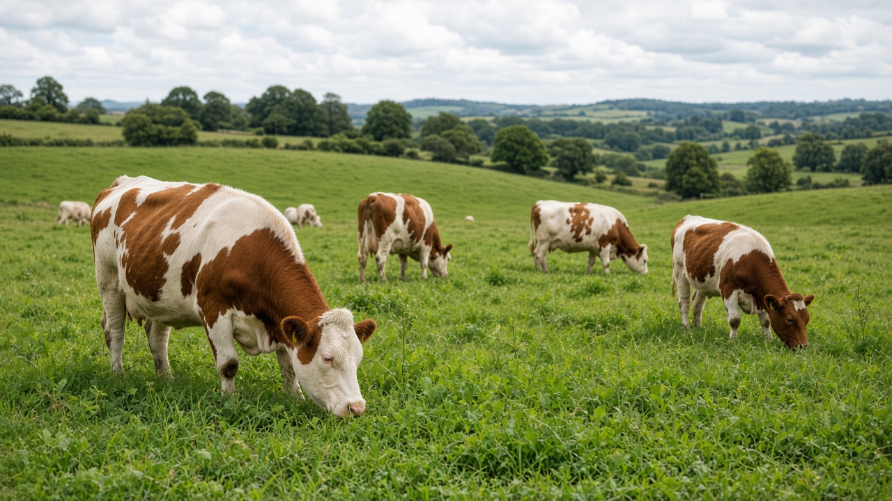 Cattle grazing